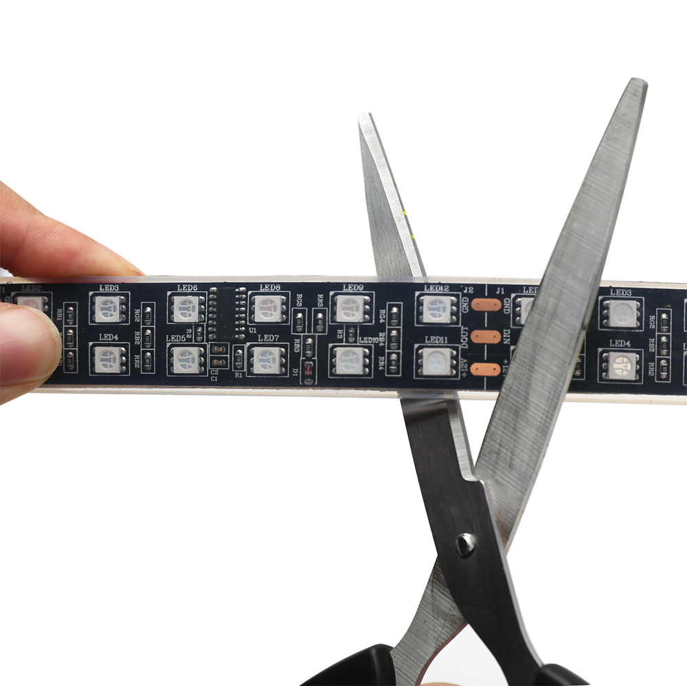 Dual Row TM1812 Series DC12V 120LEDs/m Flexible LED Strip Lights Full Color Chasing Programmable LED Lights, Waterproof Optional, 16.4ft Per Reel Dual Row TM1812 Series DC12V 120LEDs/m Flexible LED Strip Lights Full Color Chasing Programmable LED Lights, Waterproof Optional, 16.4ft Per Reel